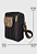 Shoulder Bag Bolsa Transversal Lona Preta A022 - Imagem 3