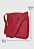Bolsa Transversal Básica Material Sintético Vermelha L007 - Imagem 2