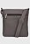 Bolsa Transversal Básica Feminina Masculina Cinza LE05 - Imagem 1