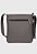 Bolsa Transversal Básica Feminina Masculina Cinza LE05 - Imagem 3