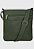 Bolsa Transversal Básica Feminina Masculina Verde LE05 - Imagem 2