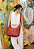 Hobo Bag Bolsa Transversal Tamanho Grande Casual Vermelha LE11 - Imagem 7