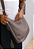Hobo Bag Bolsa Transversal Tamanho Grande Casual Cinza LE11 - Imagem 9