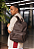 Lenna's Mochila Executiva Básica Masculina Feminina Marrom LE12 - Imagem 1