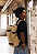 Lenna's Mochila de Lona Grande Masculina Feminina Comporta Notebook Casual e Viagens Bege LE13 - Imagem 8