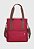 Lenna's Bolsa Transversal e de Ombro Tote Bag de Lona Bordô A025 - Imagem 1