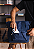 Lenna's Bolsa Transversal e de Ombro Tote Bag de Lona Azul A025 - Imagem 11