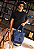 Lenna's Bolsa Transversal e de Ombro Tote Bag de Lona Azul A025 - Imagem 7