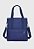 Lenna's Bolsa Transversal e de Ombro Tote Bag de Lona Azul A025 - Imagem 1