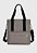 Lenna's Bolsa Transversal e de Ombro Tote Bag de Lona Cinza A025 - Imagem 1