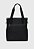 Lenna's Bolsa Transversal e de Ombro Tote Bag de Lona Preta A025 - Imagem 3