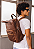 Lenna's Mochila Executiva Tamanho Grande Masculina Feminina Caramelo LE14 - Imagem 7