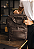 Lenna's Mochila Executiva Tamanho Grande Masculina Feminina Marrom LE14 - Imagem 7