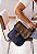 Lenna's Bolsa Transversal de Lona Com Estilo Retrô Vintage Azul LE15 - Imagem 13