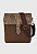 Lenna's Bolsa Transversal de Lona Com Estilo Retrô Vintage Marrom LE15 - Imagem 1