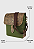 Lenna's Bolsa Transversal de Lona Com Estilo Retrô Vintage Verde LE15 - Imagem 2