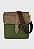 Lenna's Bolsa Transversal de Lona Com Estilo Retrô Vintage Verde LE15 - Imagem 1