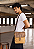 Lenna's Bolsa Transversal de Lona Com Estilo Retrô Vintage Cáqui LE15 - Imagem 2