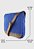 Bolsa Transversal de Lona Feminina Masculina Azul A008 - Imagem 7