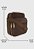 Shoulder Bag Bolsa Transversal Lona Café A009 - Imagem 2