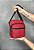 Shoulder Bag Bolsa Transversal Lona Vermelha A009 - Imagem 1