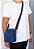 Shoulder Bag Bolsa Transversal Lona Azul A009 - Imagem 6