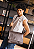 Pasta Carteiro Transversal Masculina Feminina Marrom L022 - Imagem 9