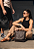 Bolsa Transversal Média Masculina Feminina Café L023 - Imagem 7