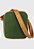Shoulder Bag Bolsa Transversal Jeans Pequena Verde L084 - Imagem 3