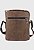 Bolsa Transversal Side Bag Masculina Feminina Marrom B036 - Imagem 5