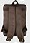 Mochila Executiva Vintage Masculina Feminina Marrom LE03 - Imagem 5