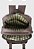 Mochila Executiva Vintage Masculina Feminina Marrom LE03 - Imagem 6