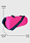 Lenna's Mala de Mão Bolsa Transversal de Tamanho Médio Pink B043 - Imagem 2