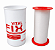 Fita Transpore 100mm x 4,5m Hipoalergênica Transparente - Vital Fix - Imagem 1