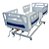 Cama Fowler Injetada Elevação 3 Manivelas S-8800-C Com Colchão D-28 - Salutem Hospitalares - Imagem 4