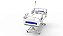 Cama Hospitalar Motorizada Com Elevação de Altura Com 7 Movimentos e Grades Injetadas S-8097-C - Imagem 6