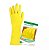 Luva de Látex Multiuso Amarela para Limpeza 01 Par Tamanho (M) - MBlife - Imagem 1