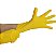 Luva de Látex Multiuso Amarela para Limpeza 01 Par Tamanho (P) - MBlife - Imagem 2