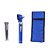 Otoscópio Fibra Óptica Colors Azul C/10 Espéculos- Medicate - Imagem 1