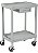 Mesa Auxiliar 56 x 38,5 x 82,5 com Rodízios e Freios - MD - Imagem 3