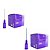 Kit C/2 Caixas de Agulha Hipodérmica Descartável 20x0,55mm 24g (Roxa) - Medix - Imagem 2