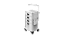 Carro De Medicação/Emergência Branco Epóxi C/3 Gavetas Standart S-8625 - Imagem 3