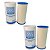 Kit C/2 Esparadrapos Impermeável Branco 10cm x 4,5m - Maxicor - Imagem 3