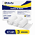 Kit C/3 Ataduras de Rayon 7,5cm x 5m Estéril - Polar Fix - Imagem 1