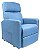 Poltrona Levitapró 4 em 1 (Levanta,Massageia,Reclina e Aquece) Azul LF01 - Ortho Pauher - Imagem 1
