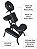 Cadeira de Massagem Quick Massage Portátil Estofado Preto QM-02PR - Best Pro - Imagem 2