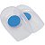 Calcanheira Siligel (Silicone) Com Ponto Azul Tam: M= 36 Ao 38 (Par) - Ortho Pauher - Imagem 3