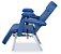 Poltrona Reclinável Para Coleta Azul RC 12070 - RC Móveis - Imagem 2