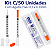 Kit C/50 Seringas P/Insulina 1ml Agulha Fixa 12,7mm x 0,33mm (100ui) 29g Residuo Zero - Medix - Imagem 2
