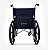 Cadeira de Rodas Até 110kg Com Encosto Rebatível D100 POP - Dellamed - Imagem 3